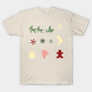 christmas pattern T-Shirt